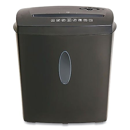 Universal Office Products 8 Sheet Cross Cut Shredder, Black 48108